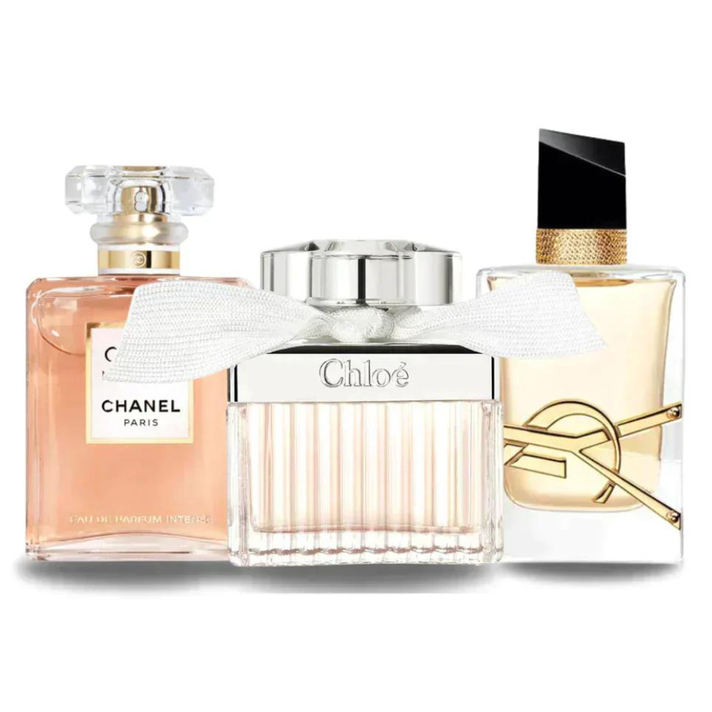 3 Parfums Chanel COCO MADEMOISELLE, Yves Saint Laurent LIBRE und CHLOÉ (Eau de Parfum) !!!